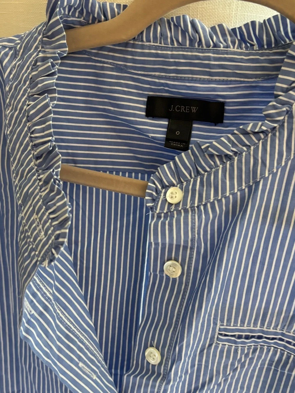 J. Crew crisp vertical
